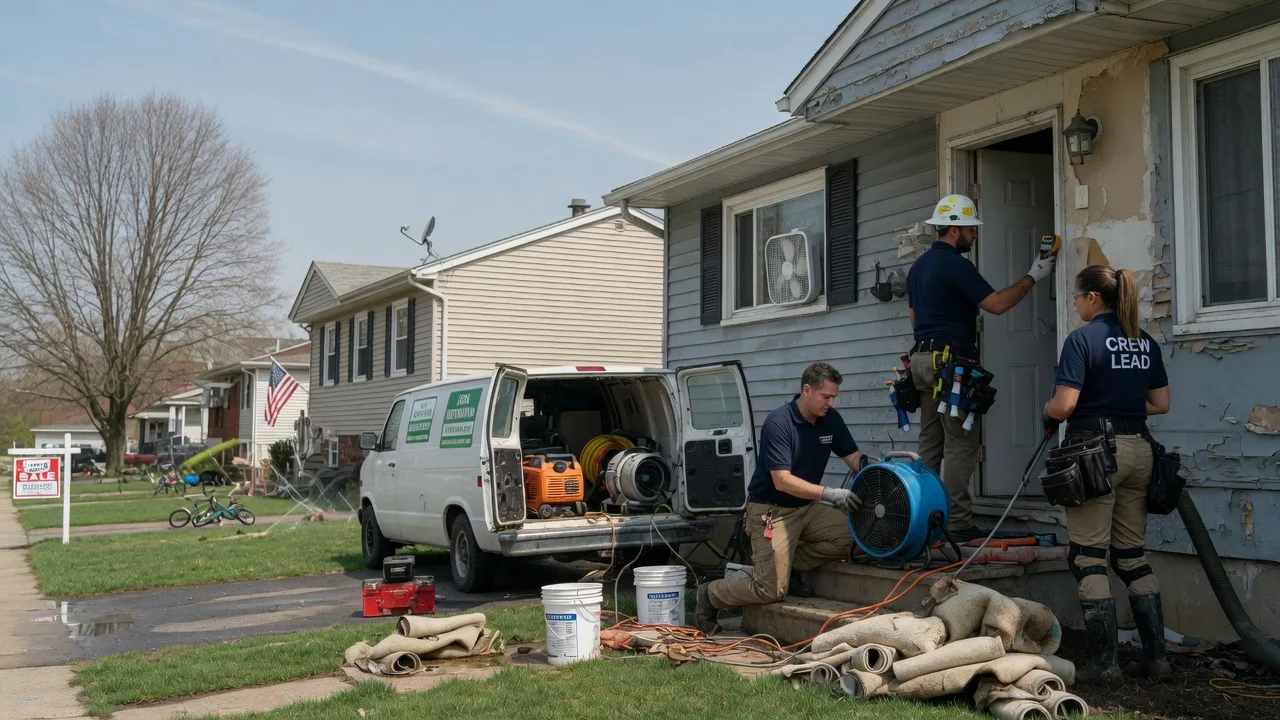 Flood Cleanup in New Cumberland, PA near me
